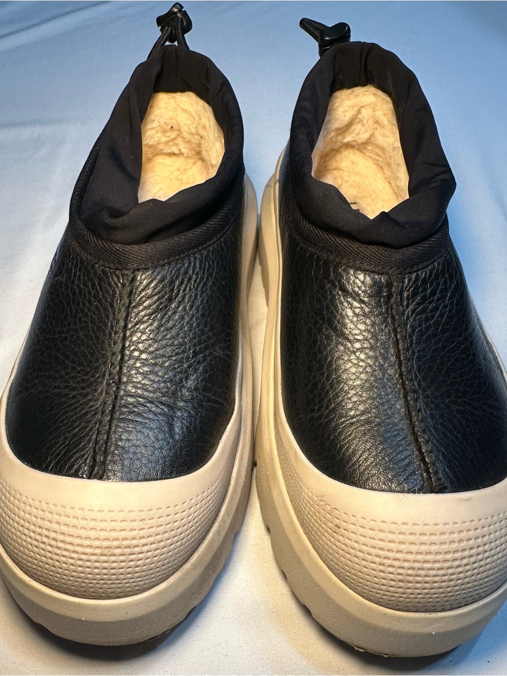 UGG Tasman Weather Hybrid Black Birch Clogs Mens 5 / Womens 6